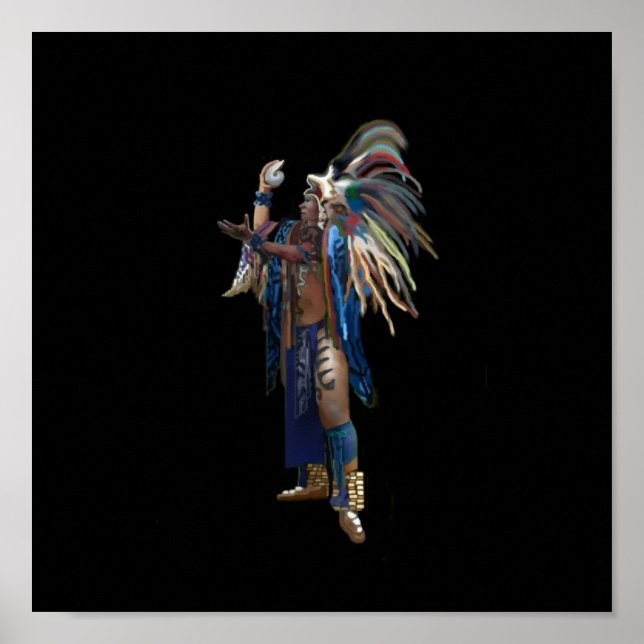 MAYAN INDIAN PRINT (Front)