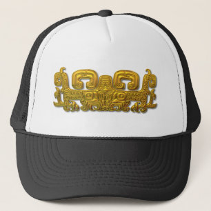 Mayan Jaguar - Gold Trucker Hat