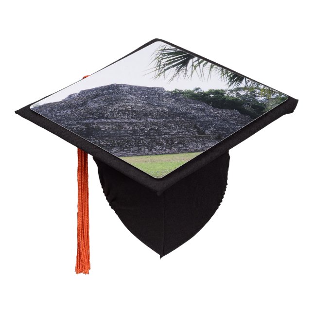 Mayan Memories Graduation Cap Topper (Angled)