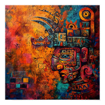 Mayan Mosaic: A Modern Tribute