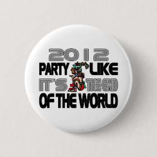 Mayan New Years 2012 2 Inch Round Button
