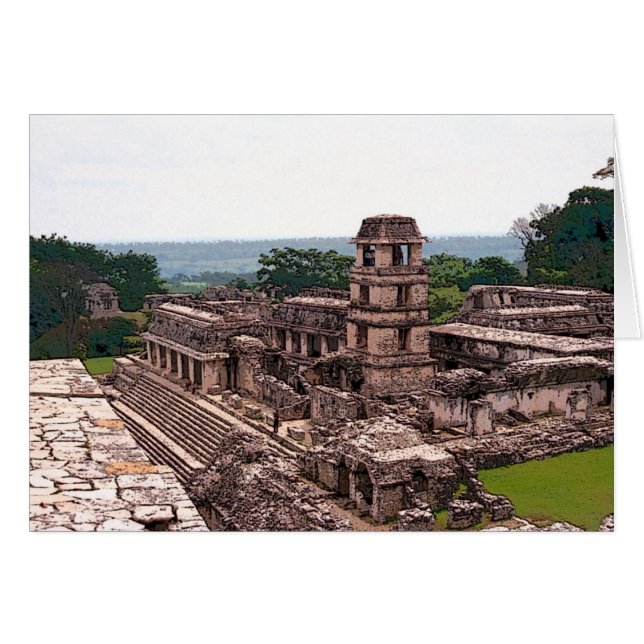 Mayan Palace, Palenque (Front Horizontal)