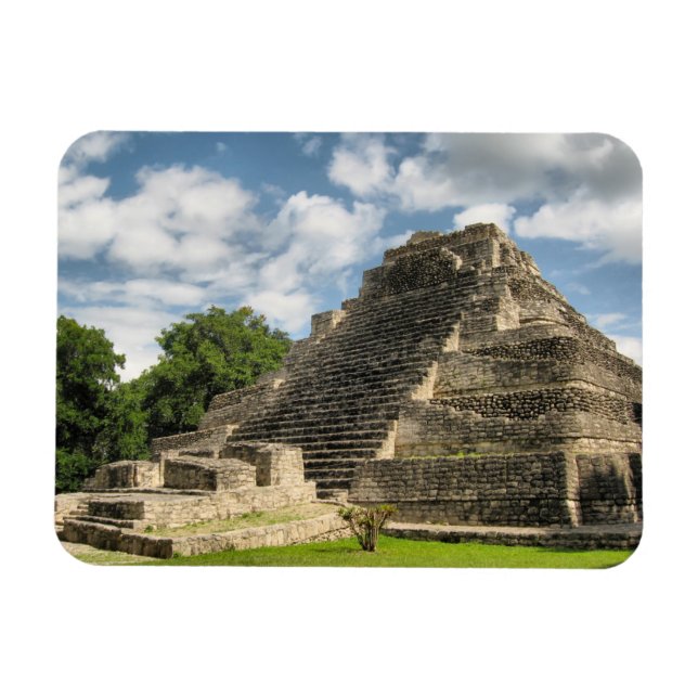 Mayan Pyramid Magnet (Horizontal)
