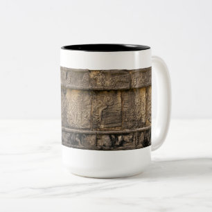 Mayan Relief Two-Tone Coffee Mug