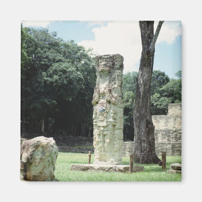 Mayan Ruins City of Copan Honduras Photo Magnet (Front)