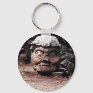 Mayan ruins of Copan - Honduras Keychain