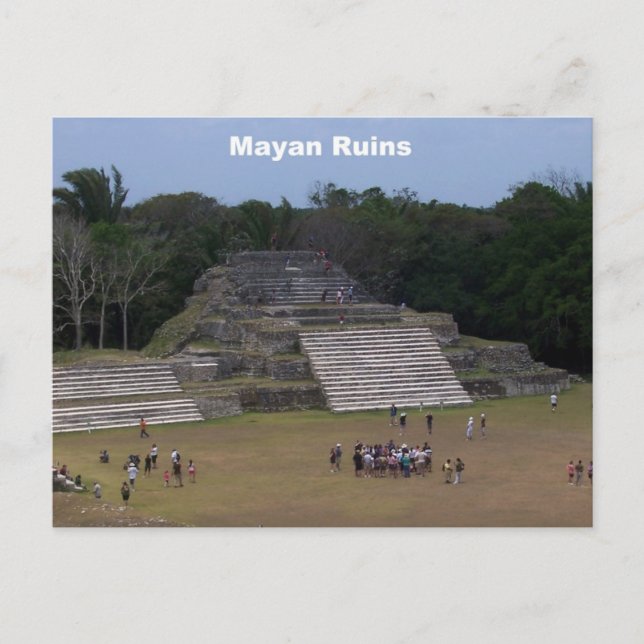 Mayan Ruins Postcard (Front)