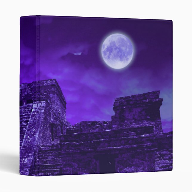 Mayan Ruins | Tulum Mexico Binder (Front/Spine)