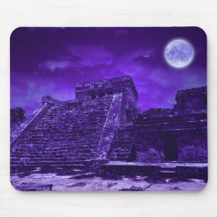 Mayan Ruins Tulum Mexico Mouse Pad