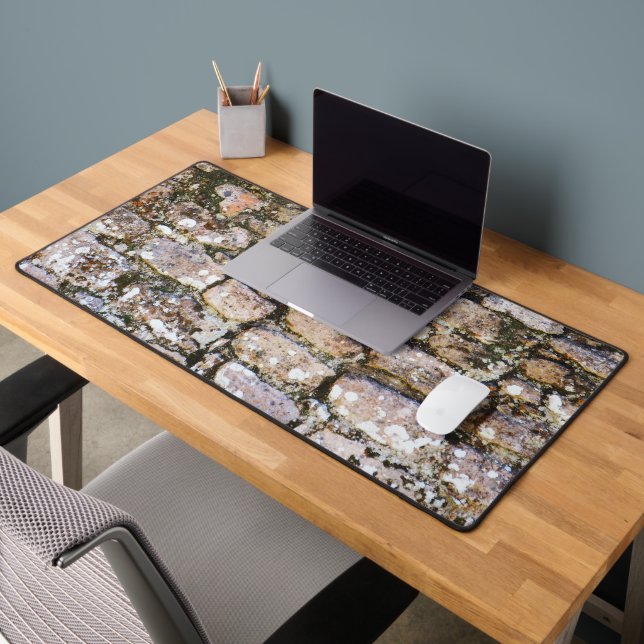 Mayan Ruins Wall  Desk Mat (Office 2)
