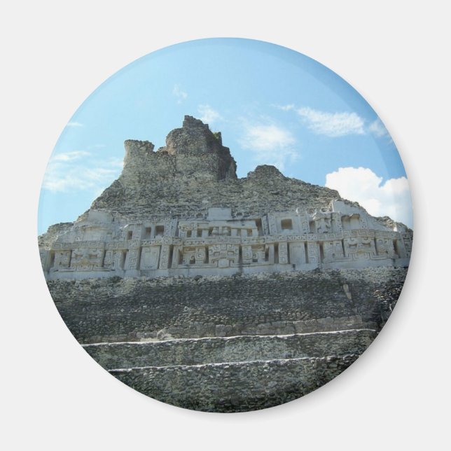 Mayan Ruins - xunantunich belize Magnet (Front)