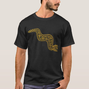 Mayan Serpent-gold T-Shirt