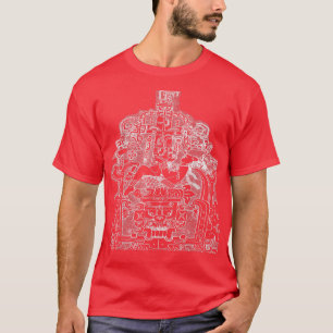 Mayan Space Man Astronaut  Maya K'inich Janaab Pak T-Shirt