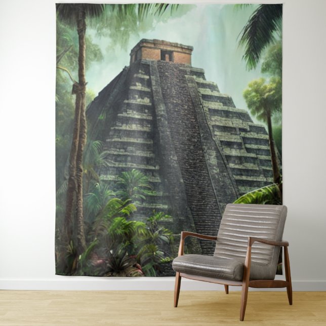 Mayan Temple Tapestry (In Situ)