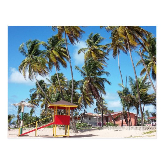 Mayaro Beach Lifeguard Tower, Trinidad Postcard
