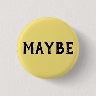 MAYBE 1 INCH ROUND BUTTON