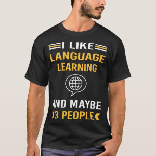 Maybe 3 People Language Learning T-Shirt