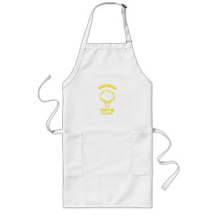 Maybe broccoli doesn' like you either funny long apron