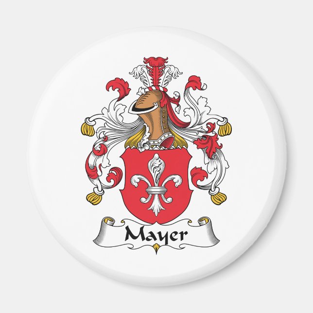 Mayer Family Crest Magnet (Front)