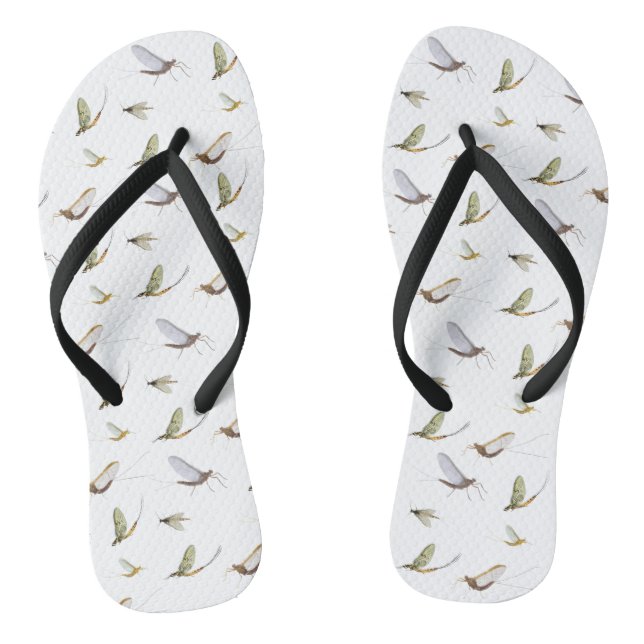 Mayflies Flip Flops (Footbed)