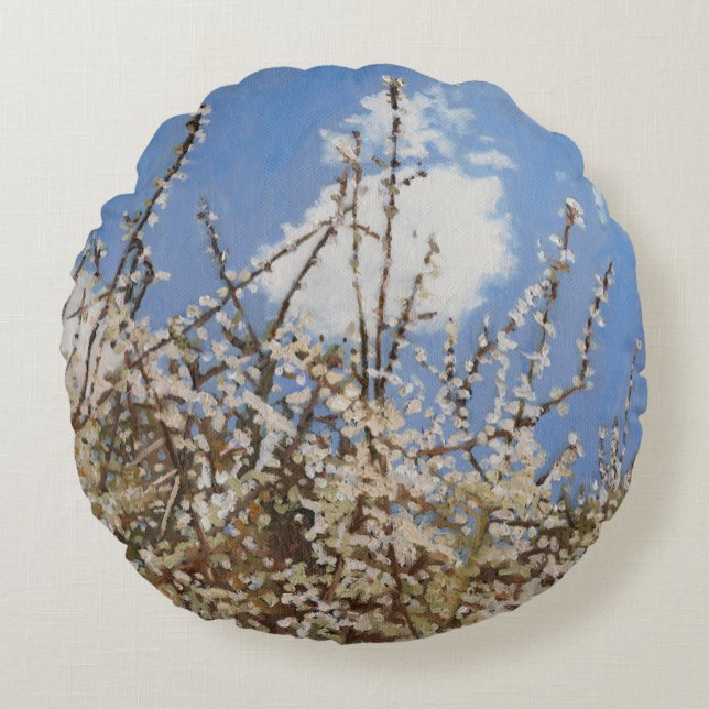 Mayflower 2012 round pillow (Front)