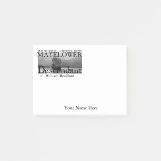 Mayflower Descendant, Proven/Unproven Post-it Notes
