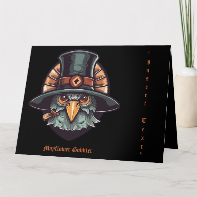  Mayflower Gobbler Card (Front)
