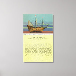 Mayflower Model Canvas Print