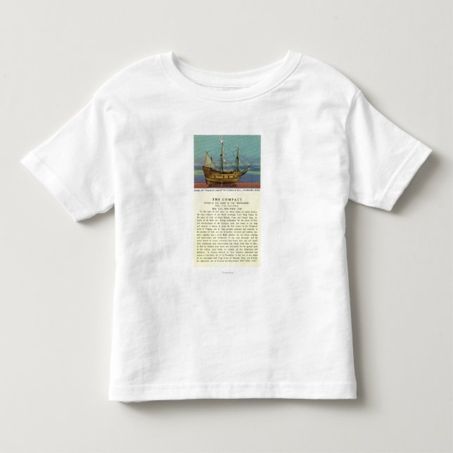 Mayflower Model Toddler T-shirt (Front)