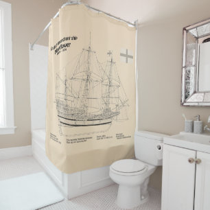 Mayflower - Ship Blueprint Plans SD