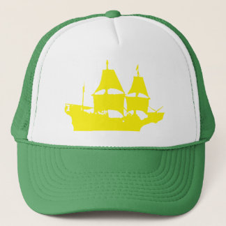 Mayflower Yellow Truckers Hat (choose your colour)