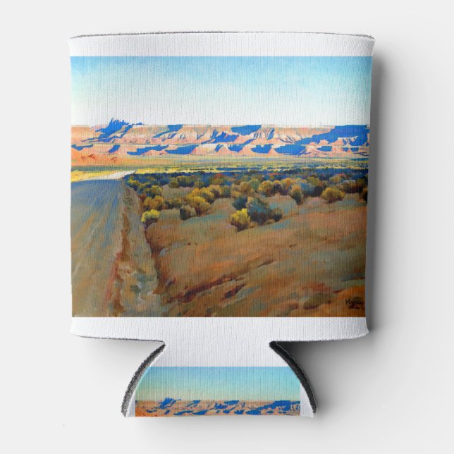 Maynard Dixon Approach to Zion Can Cooler (Front)