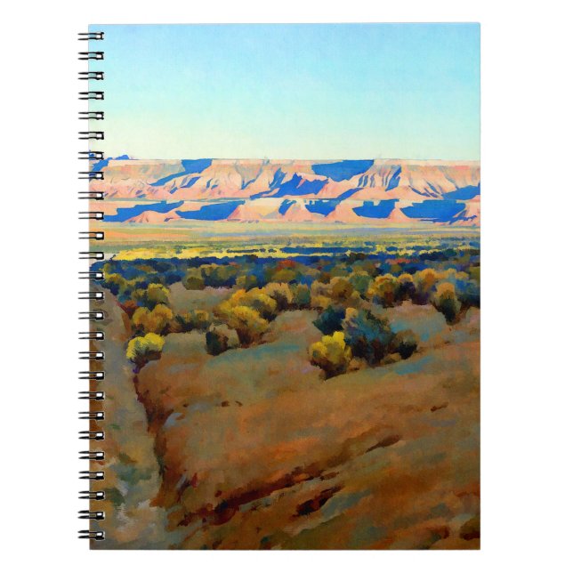 Maynard Dixon Approach to Zion Notebook (Front)