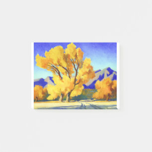 Maynard Dixon Desert Cottonwoods Post-it Notes
