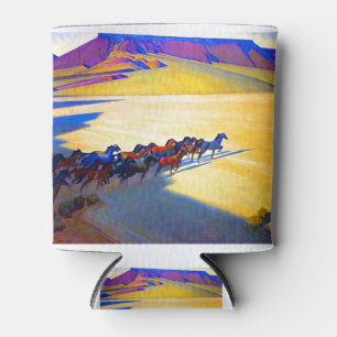 Maynard Dixon Wild Horses Can Cooler