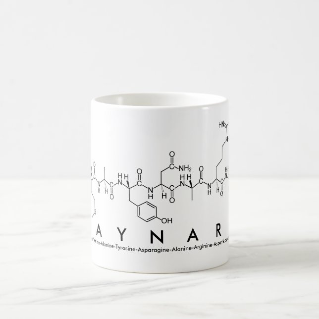 Maynard peptide name mug (Center)