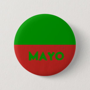 Mayo Badge 2 Inch Round Button