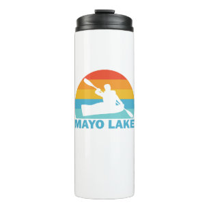 Mayo Lake North Carolina Kayak Thermal Tumbler