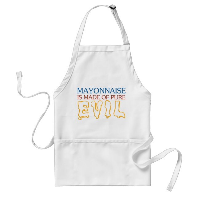 Mayonaisse is Made of Pure Evil Standard Apron (Front)