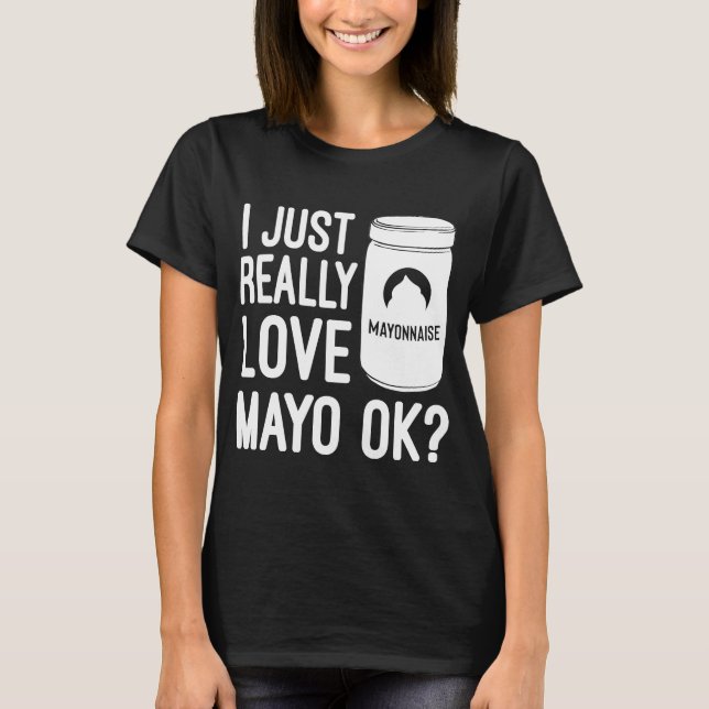 Mayonnaise Mayo Japanese Vegan T-Shirt (Front)