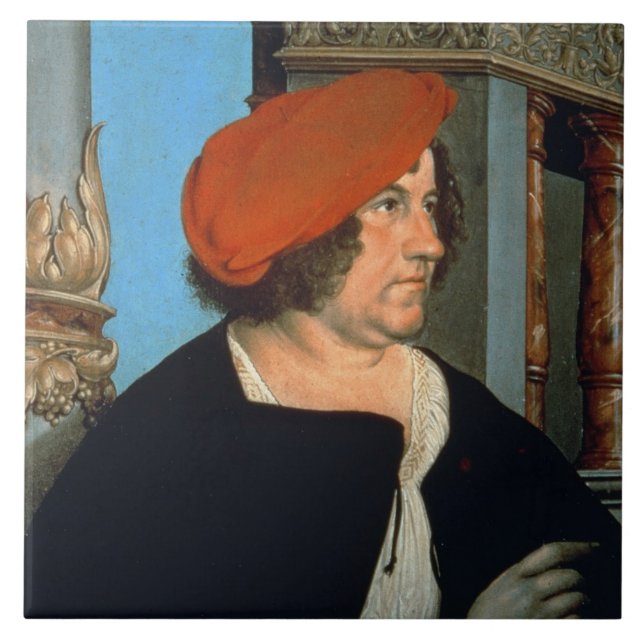 Mayor Jakob Meyer zum Hasen, 1516 (tempera on lime Tile (Front)