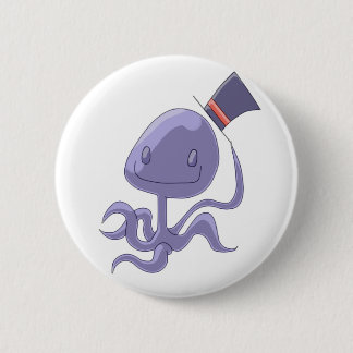Mayor Octopus 2 Inch Round Button