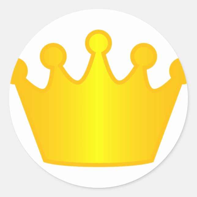 Mayor of ... classic round sticker (Front)