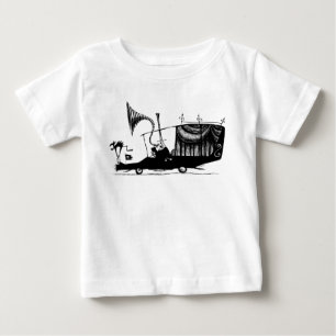 Mayor of Halloween Town Driving Hearse Baby T-Shirt