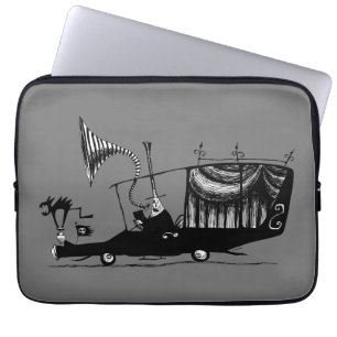 Mayor of Halloween Town Driving Hearse Laptop Sleeve