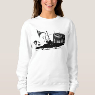 Mayor of Halloween Town Driving Hearse Sweatshirt