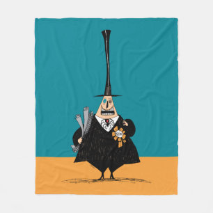 Mayor of Halloween Town Fleece Blanket