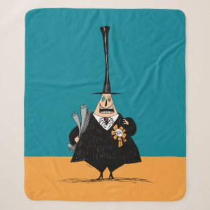 Mayor of Halloween Town Sherpa Blanket