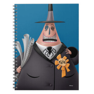 Mayor Of Halloween Town   Smiling Face Notebook