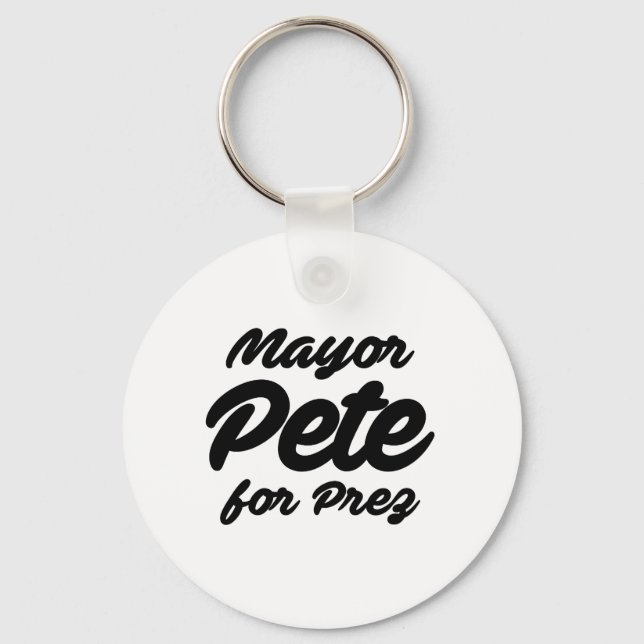 Mayor Pete for Prez Keychain (Front)